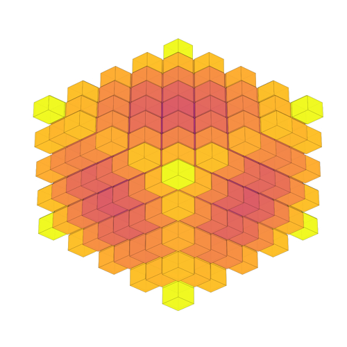 Rhombic Dodecahedron Tessellation